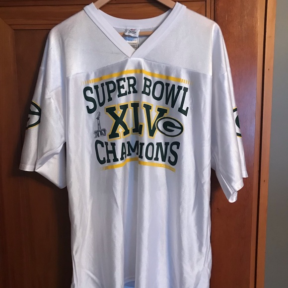 Green Bay Packers Super Bowl XLV Jersey Driver 80 - Picture 1 of 3
